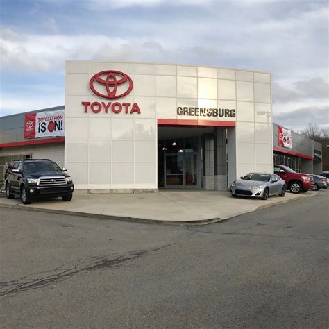 Toyota of greensburg pa - Toyota of Greensburg address, phone numbers, hours, dealer reviews, map, directions and dealer inventory in Greensburg, PA. Find a new car in the 15601 area and get a free, no obligation price quote.